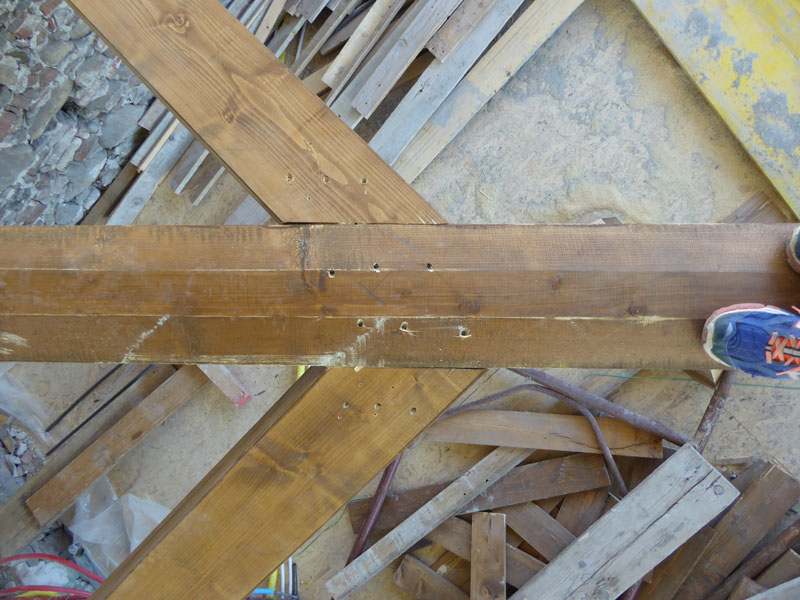 Travatura Legno Castagno