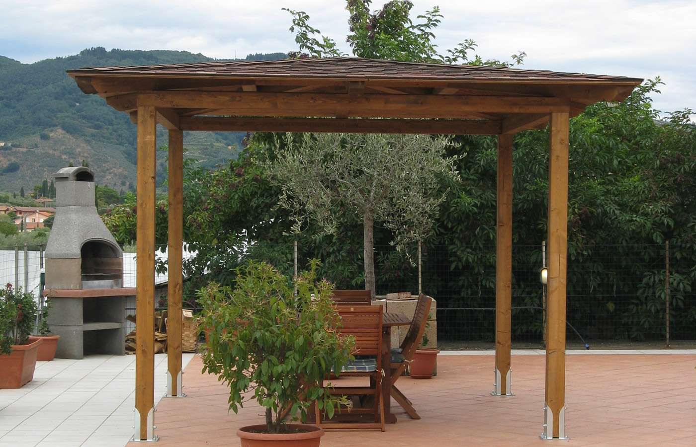 pergole di legno 98228909